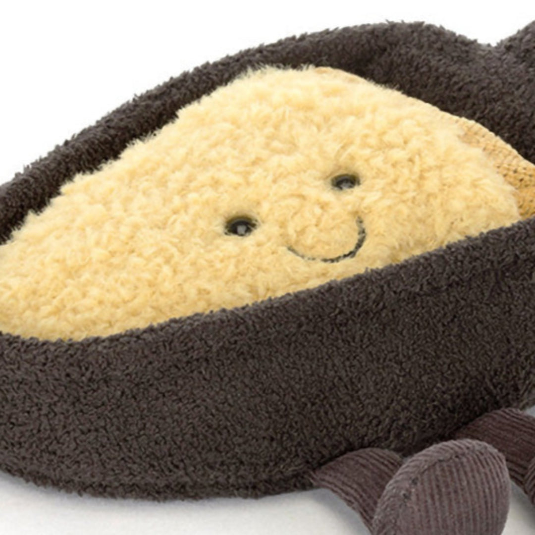 jellycat amuseables knuffelraclette - 21 cm
