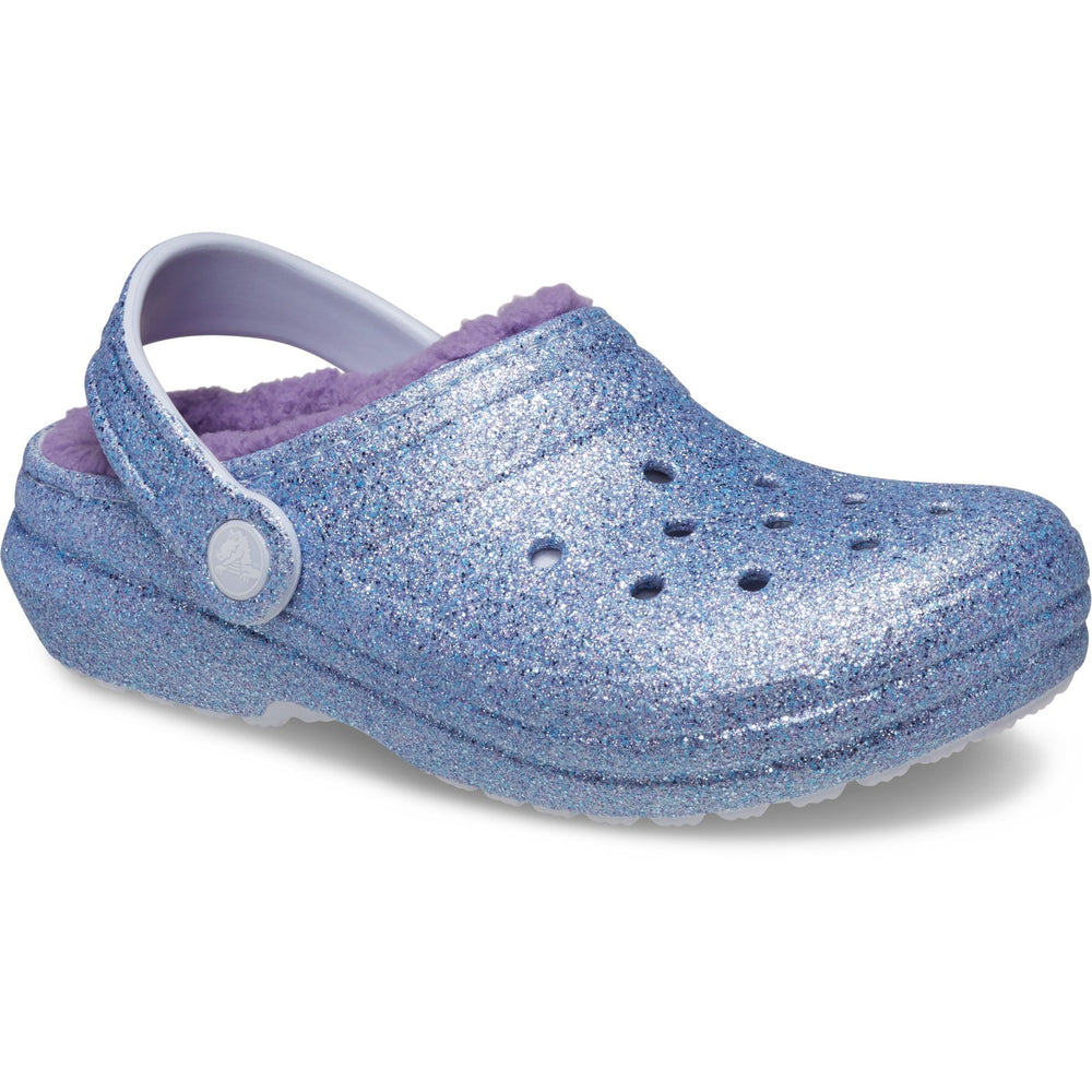 Køb Crocs Frosted Glitter Classic Lined Glitter Clog