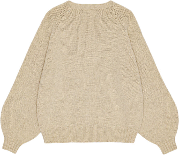 Moshi Moshi Mind sienna knit wool Oatmeal melange