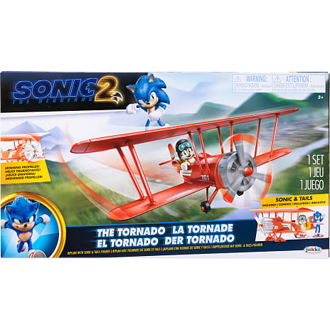 Sonic flyvemaskine med Tails figur