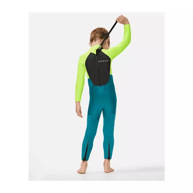 Combinaison intégrale junior RIPCURL Groms Omega 3/2Gb Bz Lemon