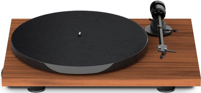 Pro-Ject - E1 - Plattenspieler - Zwart - Hout