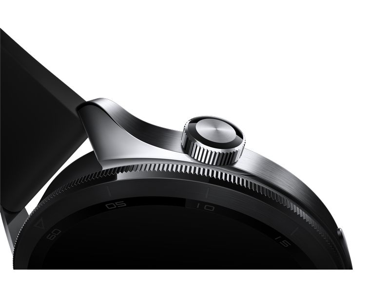 Xiaomi Smartwatch S4 Silber Smartwatch mit drehbarer Krone und AMOLED-Display