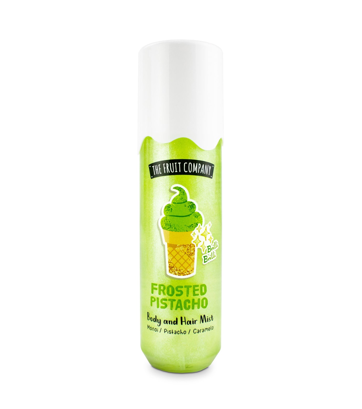 The Fruit Company - Bruma corporal e capilar brilhante - Frosted Pistacho