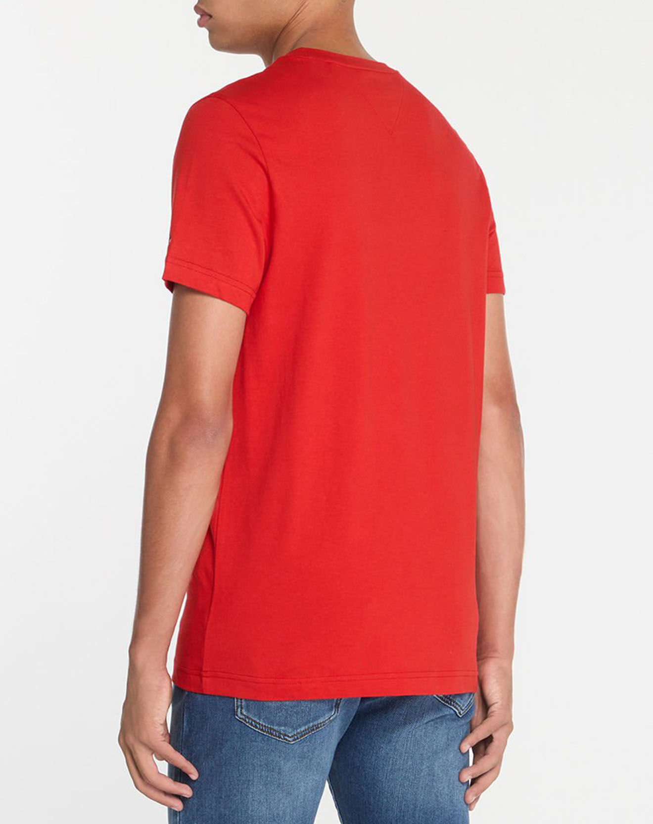 Tommy Hilfiger T-Shirt 100% Coton Bio logo rouge
