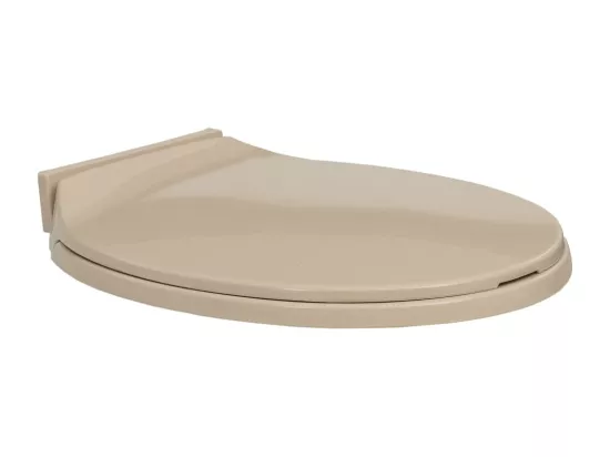 Siège de toilette abattant beige 46 x 34 x 34 cm 02_0002921