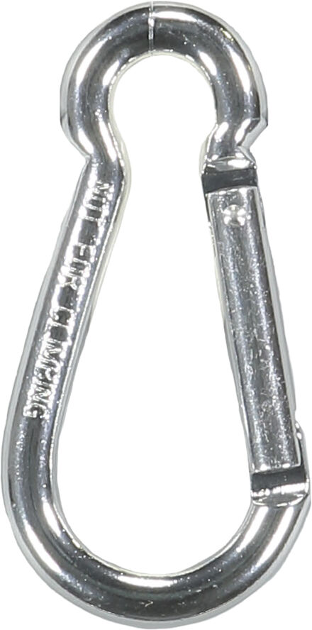 MCKINLEY Karabnier, 8cm - aluminium Sort