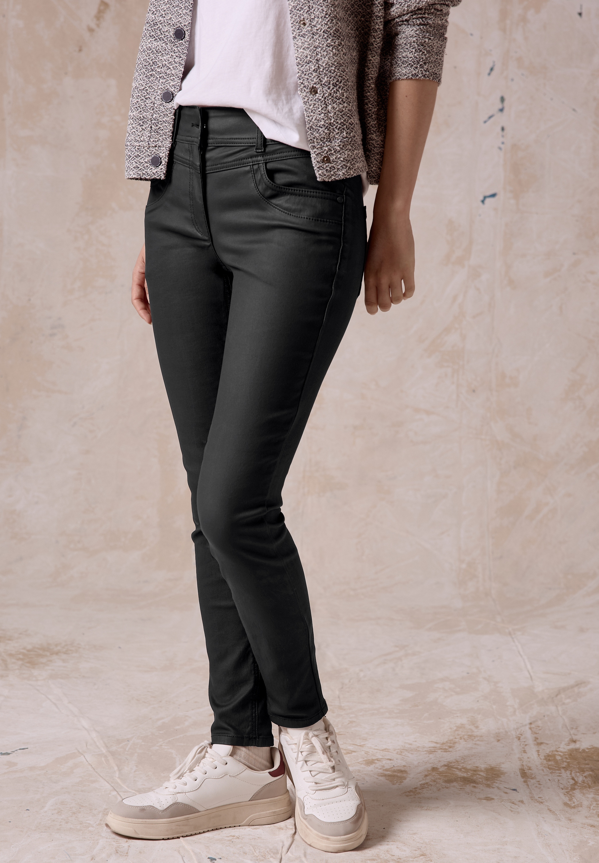 Cecil Lederimitathose »SCARLETT«  im Five-Pocket Style