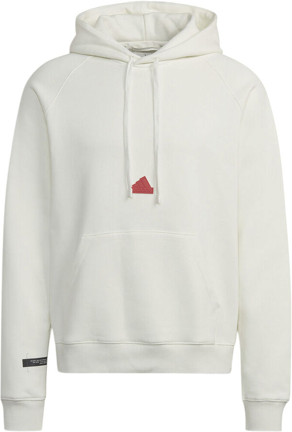 adidas Fleece hættetrøje Hvid