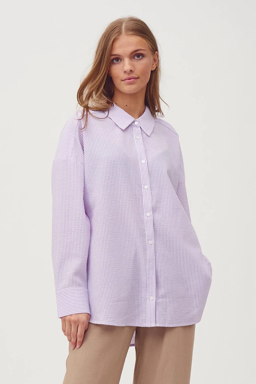 A-View Sonja Shirt 116 purple white