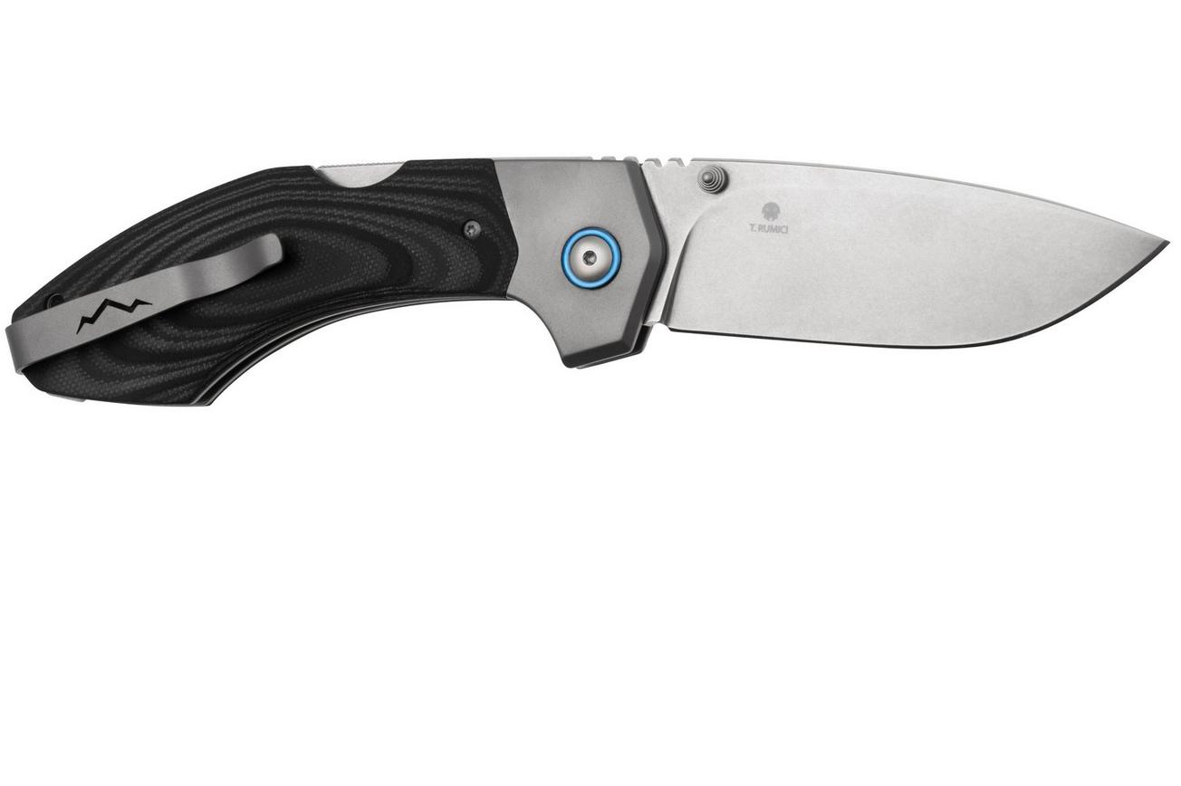 MKM Hero MK HR-STT Stonewashed Black Sure Touch, zakmes