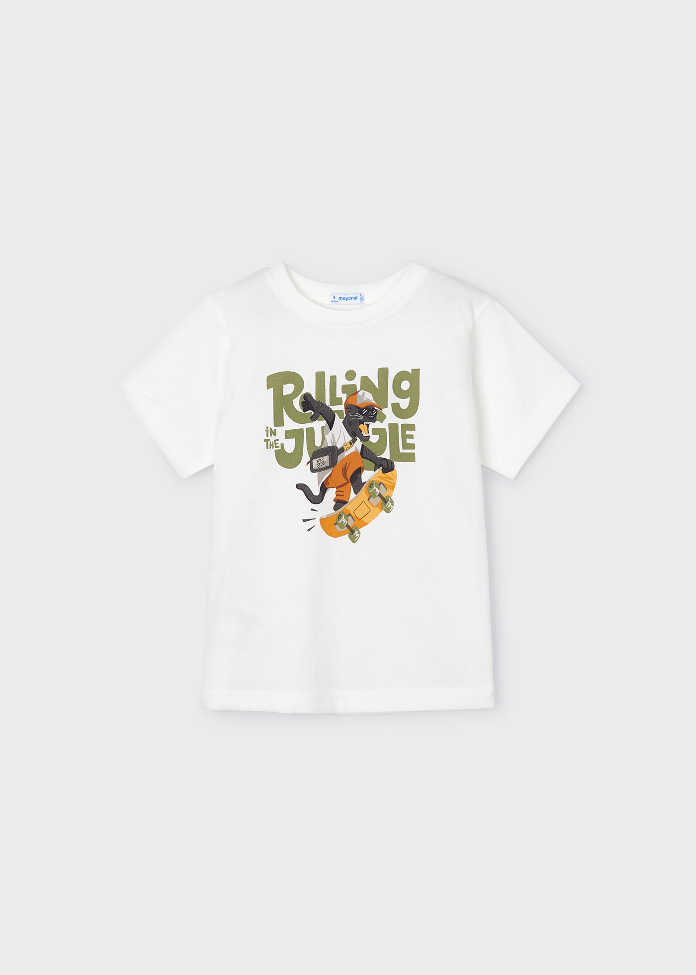 Camiseta estampada Better Cotton para meninos