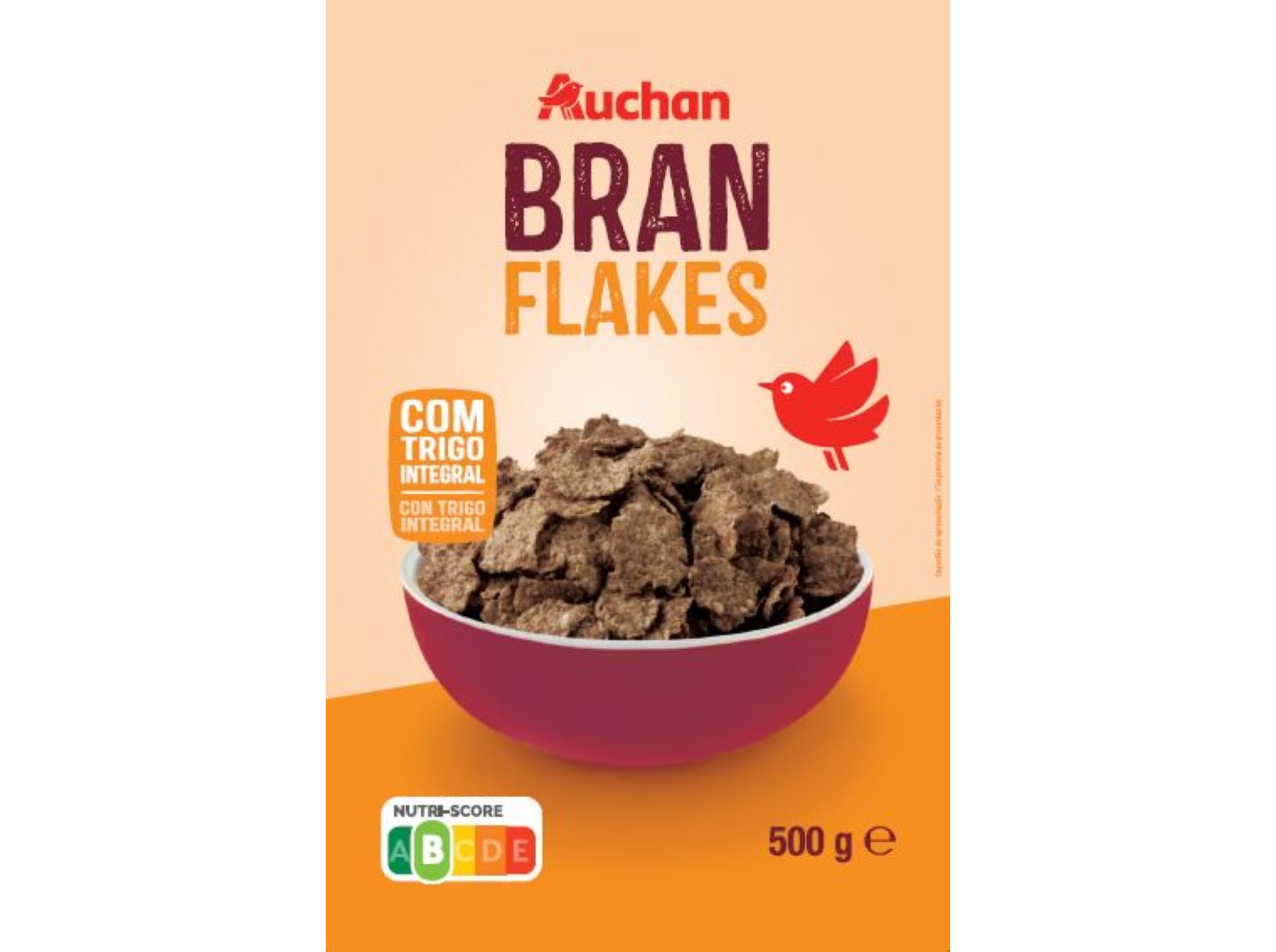 CEREAIS BRAN FLAKES AUCHAN 500G