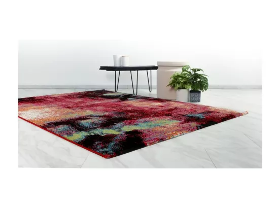 Tapis 290x200cm, design F704E coloris multicolore - Confort et élégance pour votre intérieur