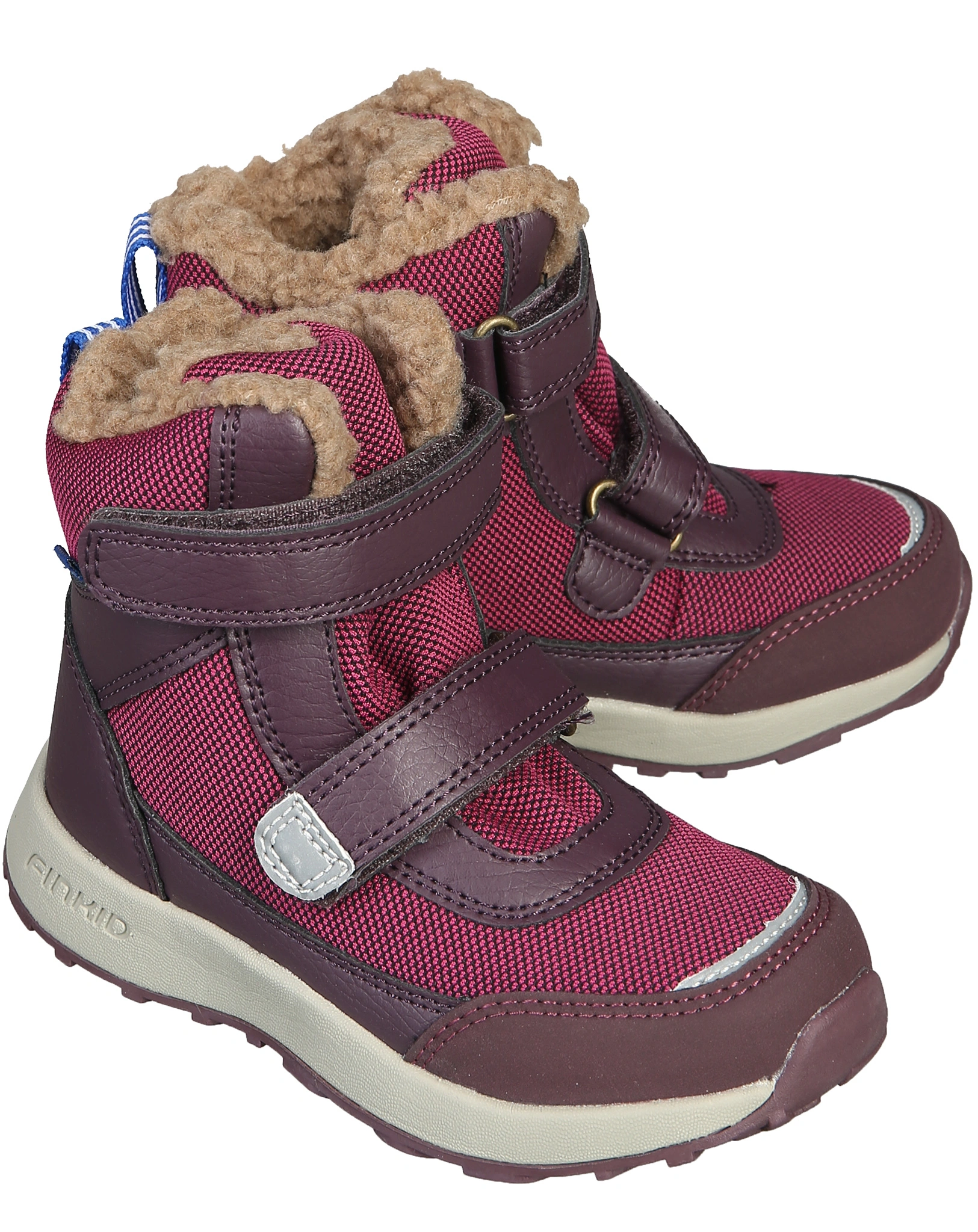Klett-Winterstiefel LAPPI in beet red/eggplant