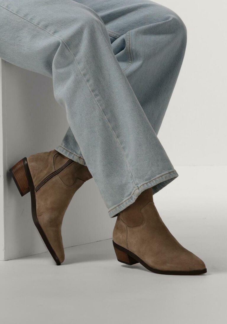 NOTRE-V beige notre-v enkellaarsjes fru110