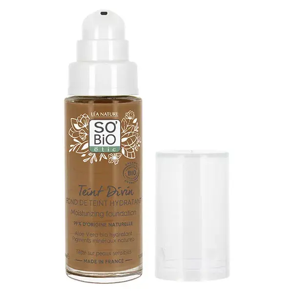 Base Hidratante So'Bio Étic Teint Divin nº 40 Avelã Orgânica 30ml