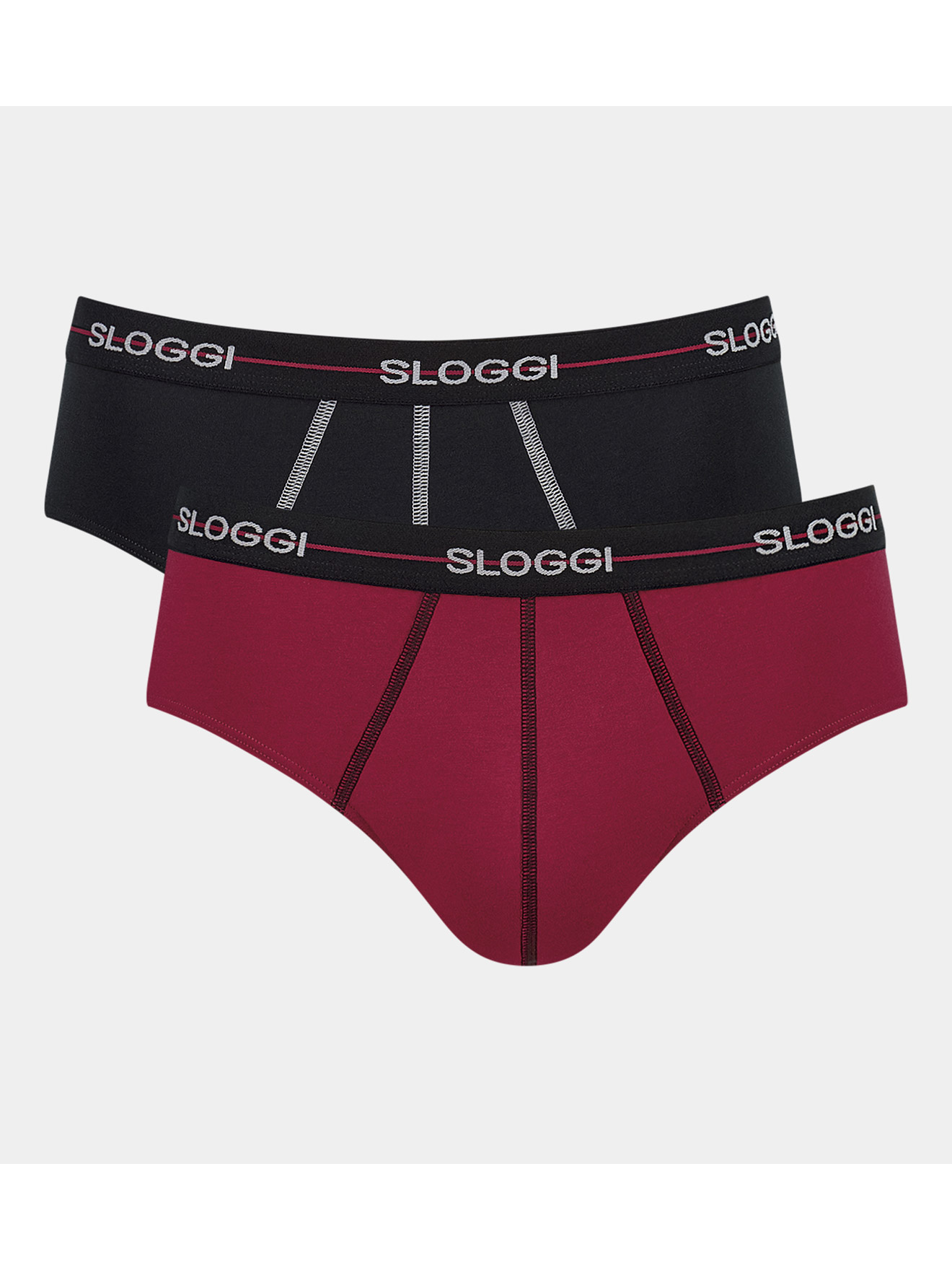 Lot de 2 slips midi Start