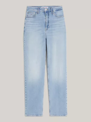 Calça jeans reta Julie Ultra High Rise