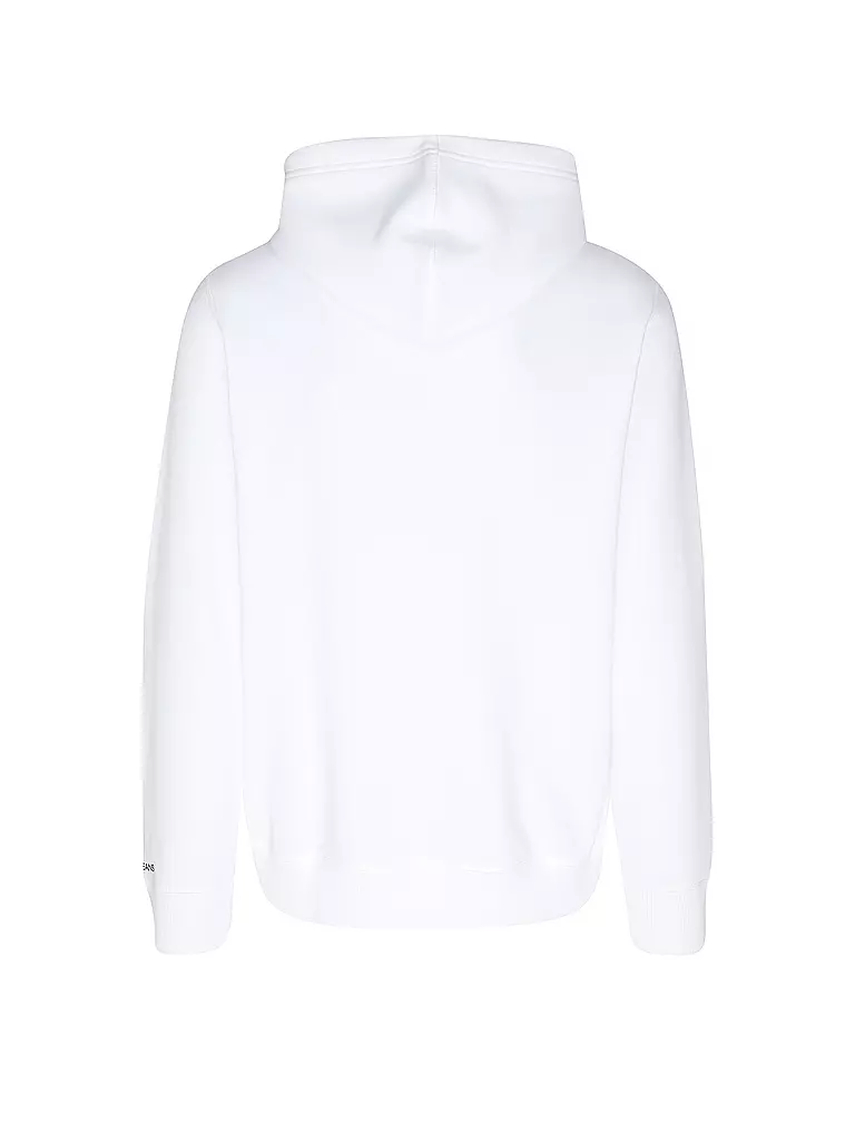 CALVIN KLEIN JEANS Kapuzensweater - Hoodie  weiss