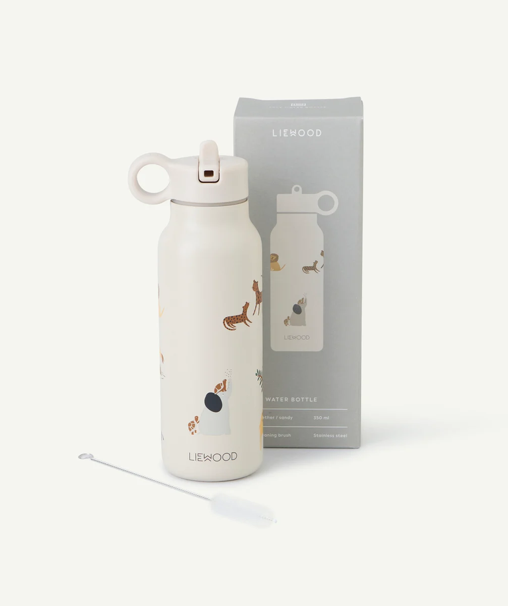 LIEWOODGOURDE EN ACIER 350ML AVEC IMPRIMÉ ANIMAUX