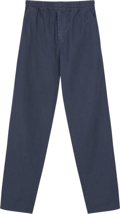 Mads Nørgaard - Copenhagen Fine Twill Hektor Pants Blå