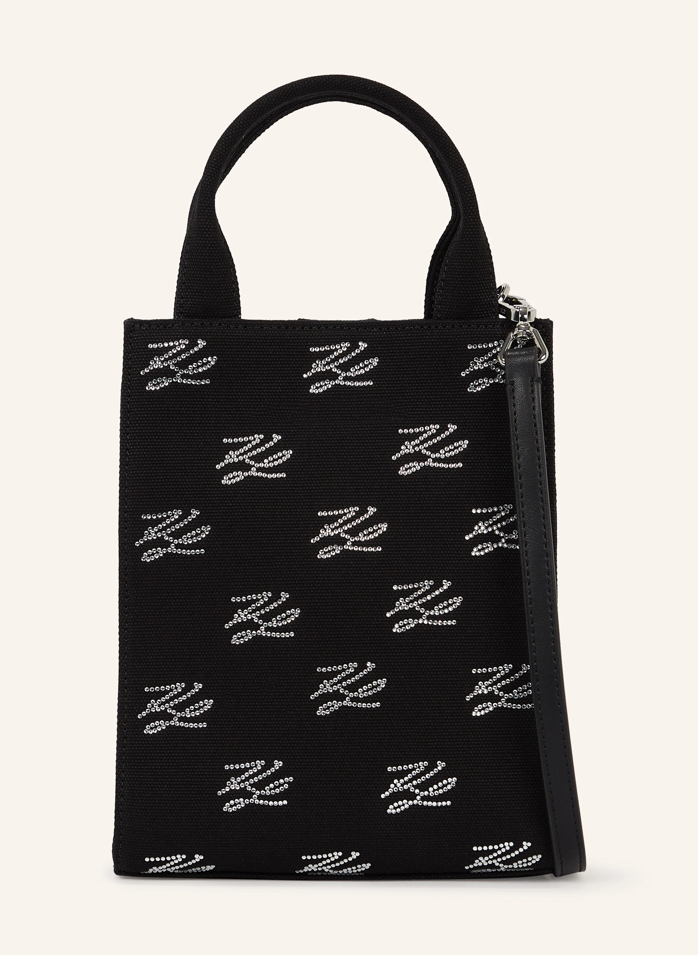 KARL LAGERFELD K/AUTOGRAPH SQUARE SMALL TOTE BAG