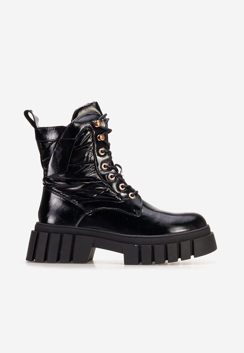 Bottines rangers femme noirs Arryna V2