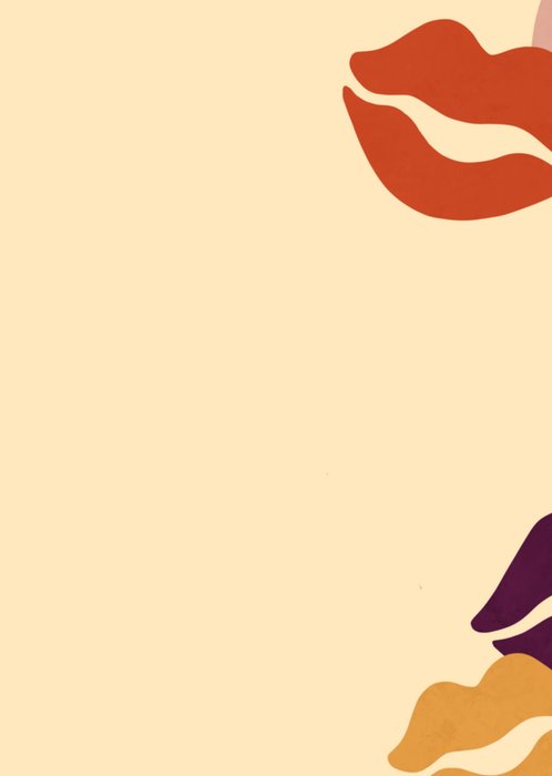 Greetz | Verjaardagskaart | lippen