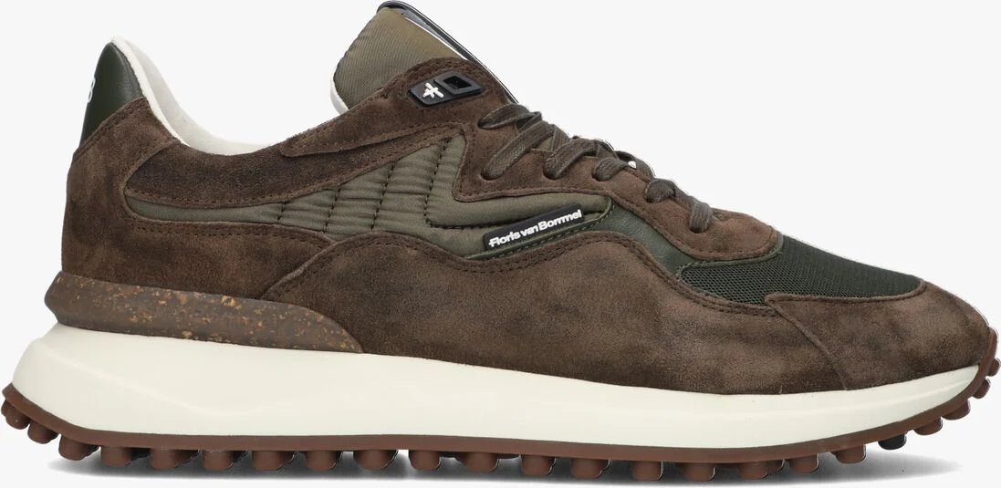FLORIS VAN BOMMEL groene floris van bommel lage sneakers sfm-10152