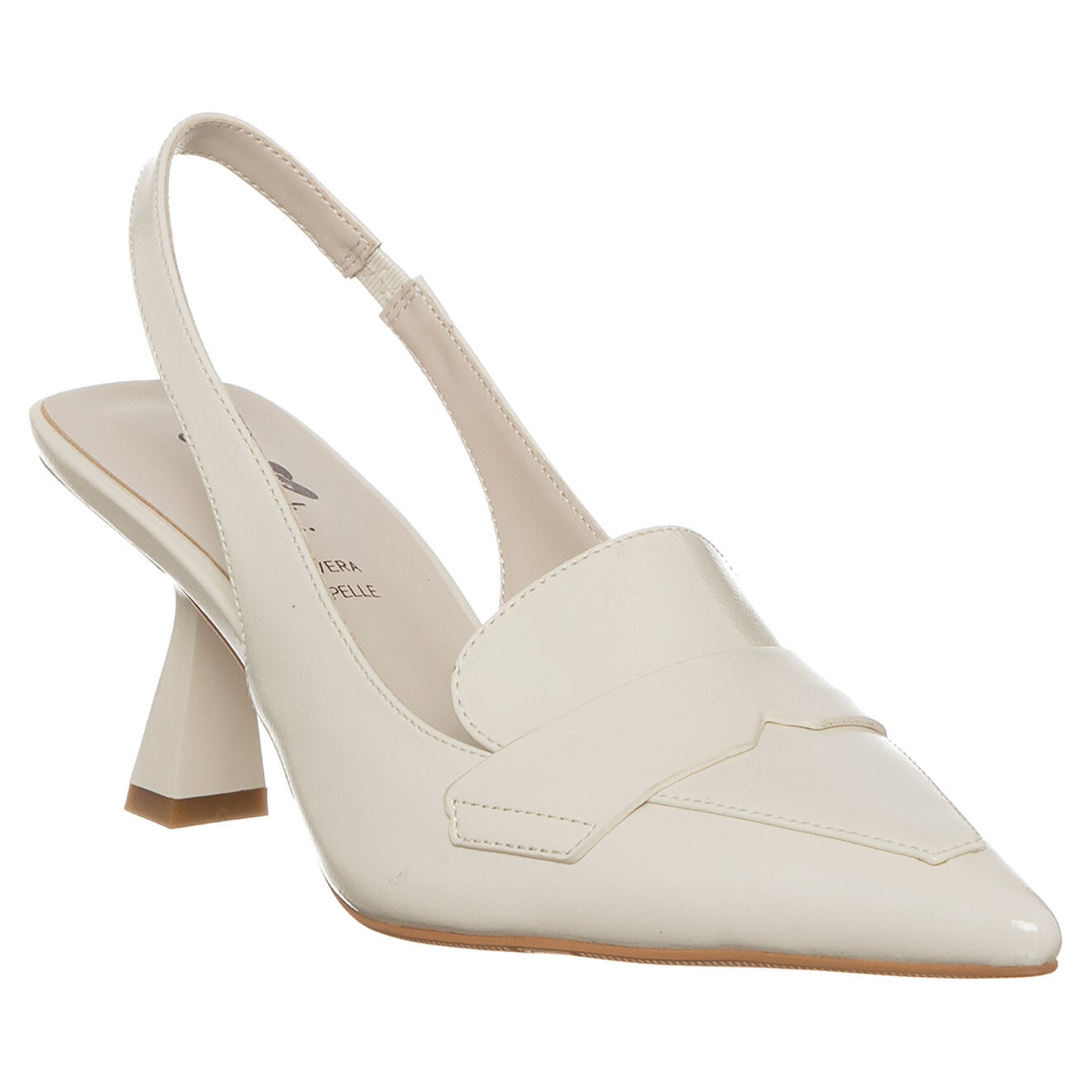 Tua By Braccialini Slingbacks Luna blancs - Talon 5 cm