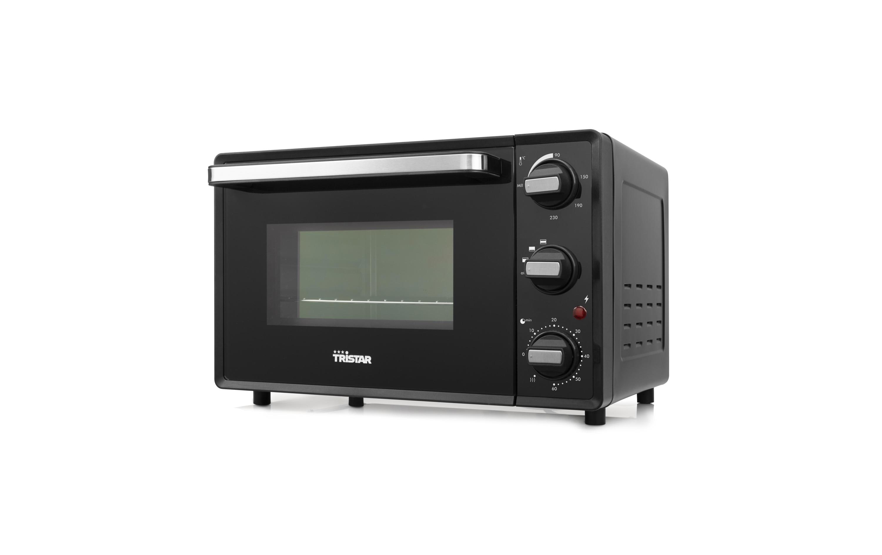 Backofen OV-3620 19 l, Schwarz<br>Mini-Backofen zum Backen, Grillen und Toasten