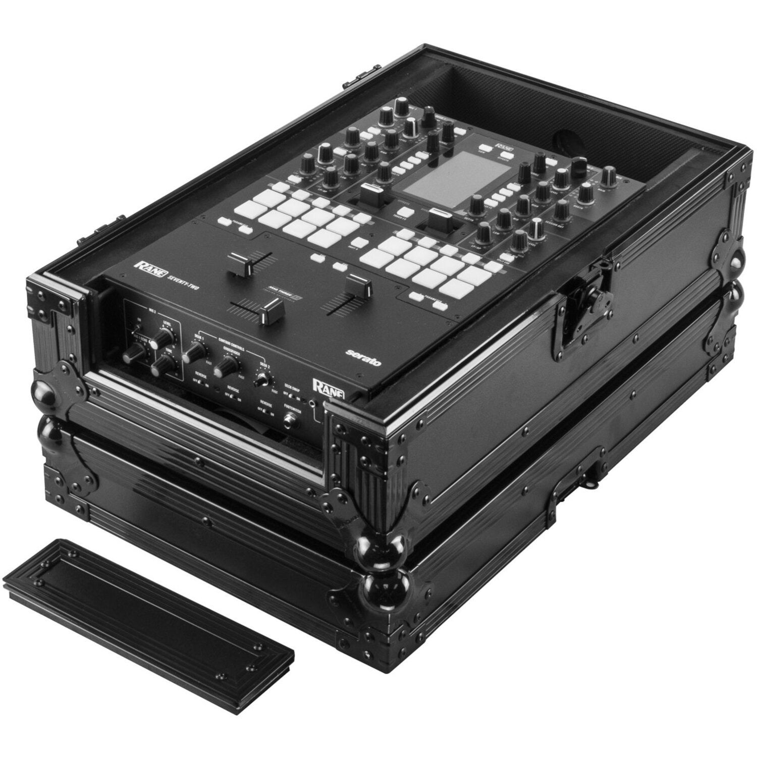Odyssey FZS7S11R72BL Black Label flightcase voor Pioneer DJ DJM-S7/11
