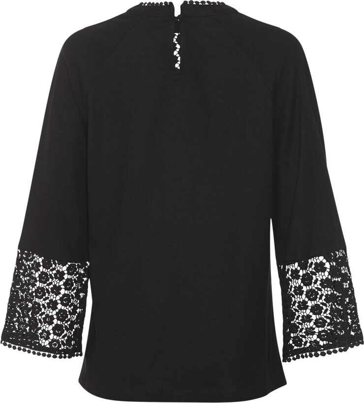 Rue de Femme ¤ Catronia blouse RdF ¤ Black