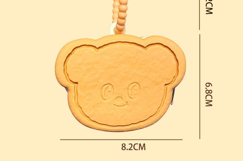Butterbear - Butterbear Cookie Siliconen Sleutelhanger