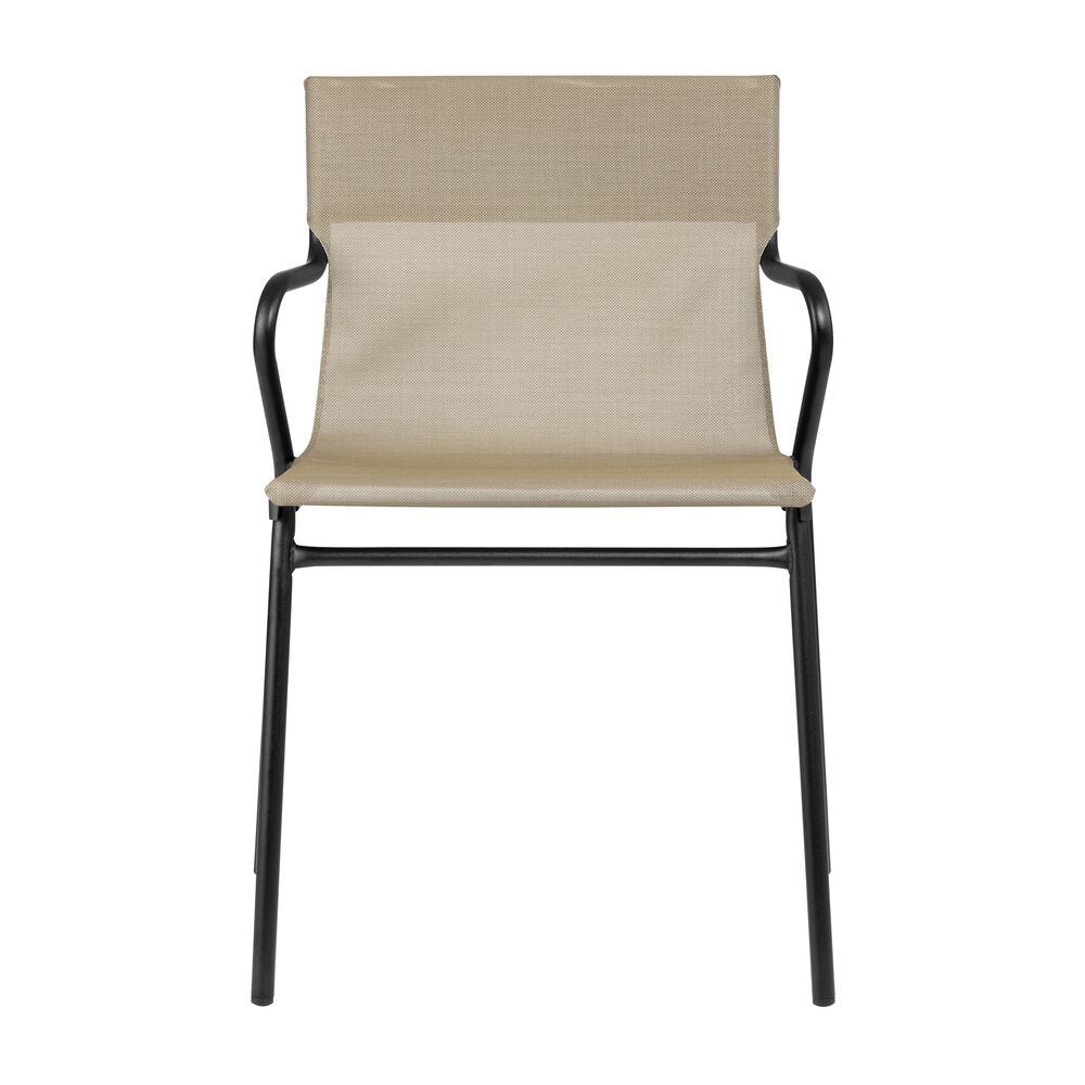 Sessel mit Großem Sitzkomfort Horizon Batyline® Duo Braun Noisette-Noir
