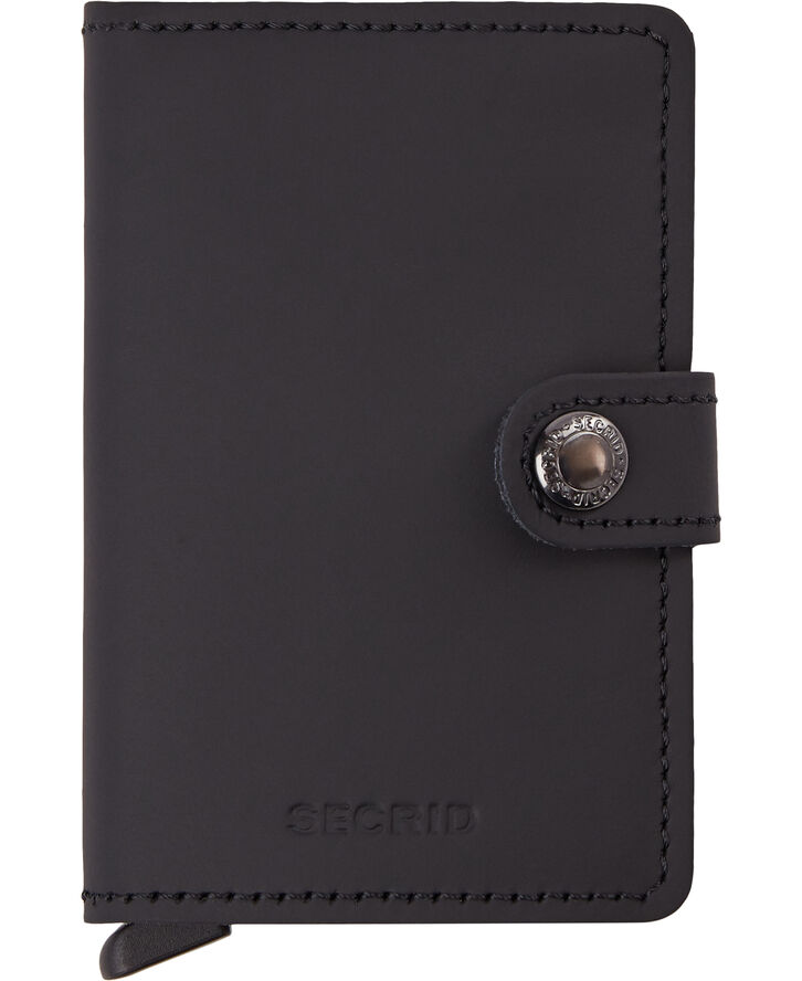 Secrid Miniwallet Glat sort