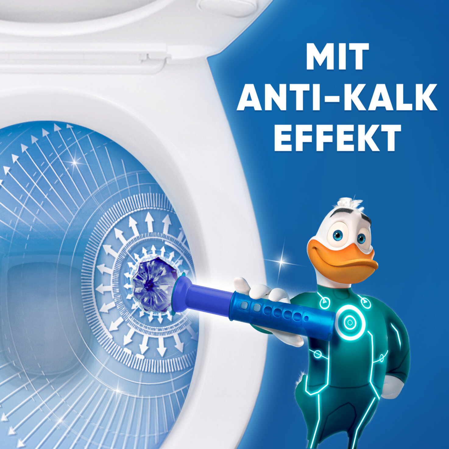 WC-Ente Frische Siegel AzureLagoon