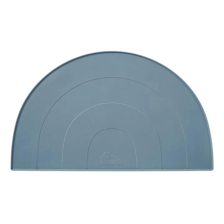 Cam Cam Set de table Rainbow en silicone | Bleu marine