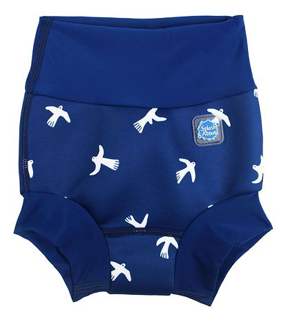 Splash About BleBådebukser - Happy Nappy New - UV50+ - White Bir