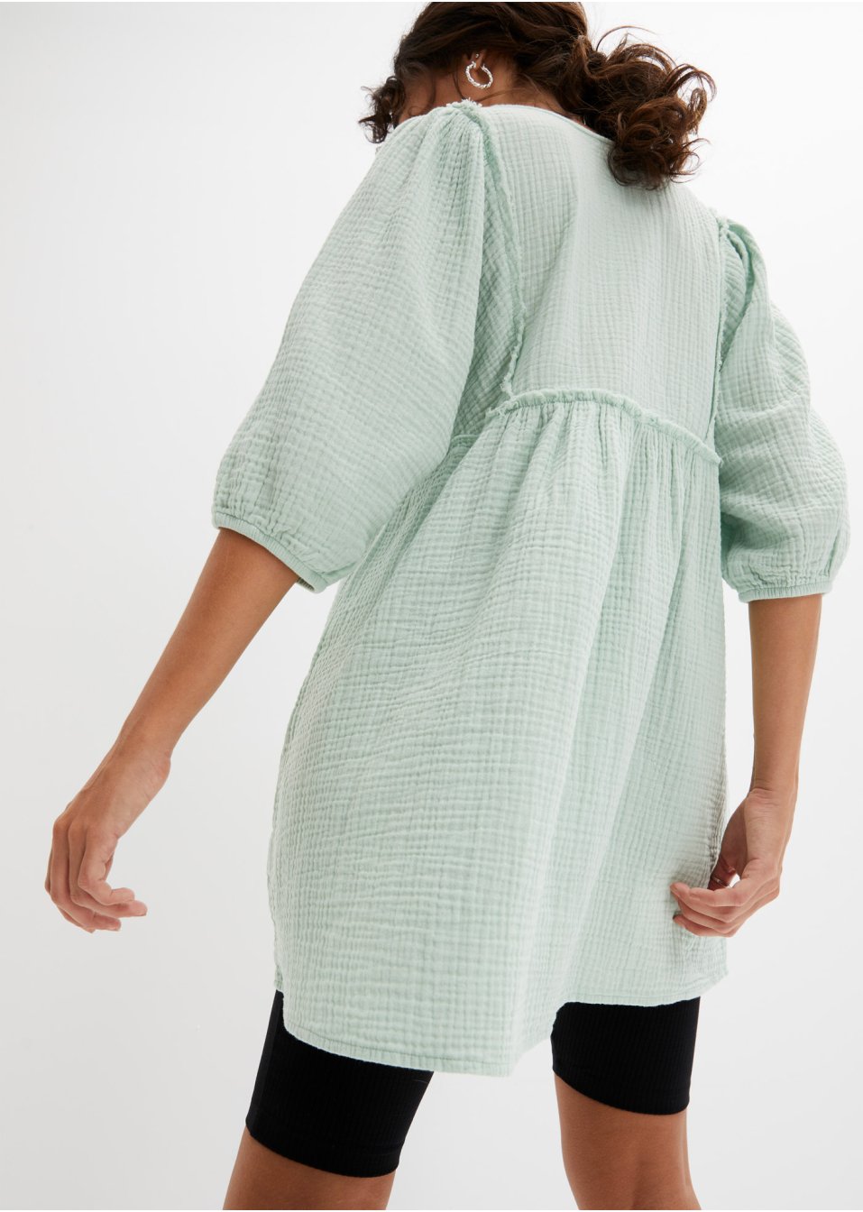 Tunique en gaze de coton