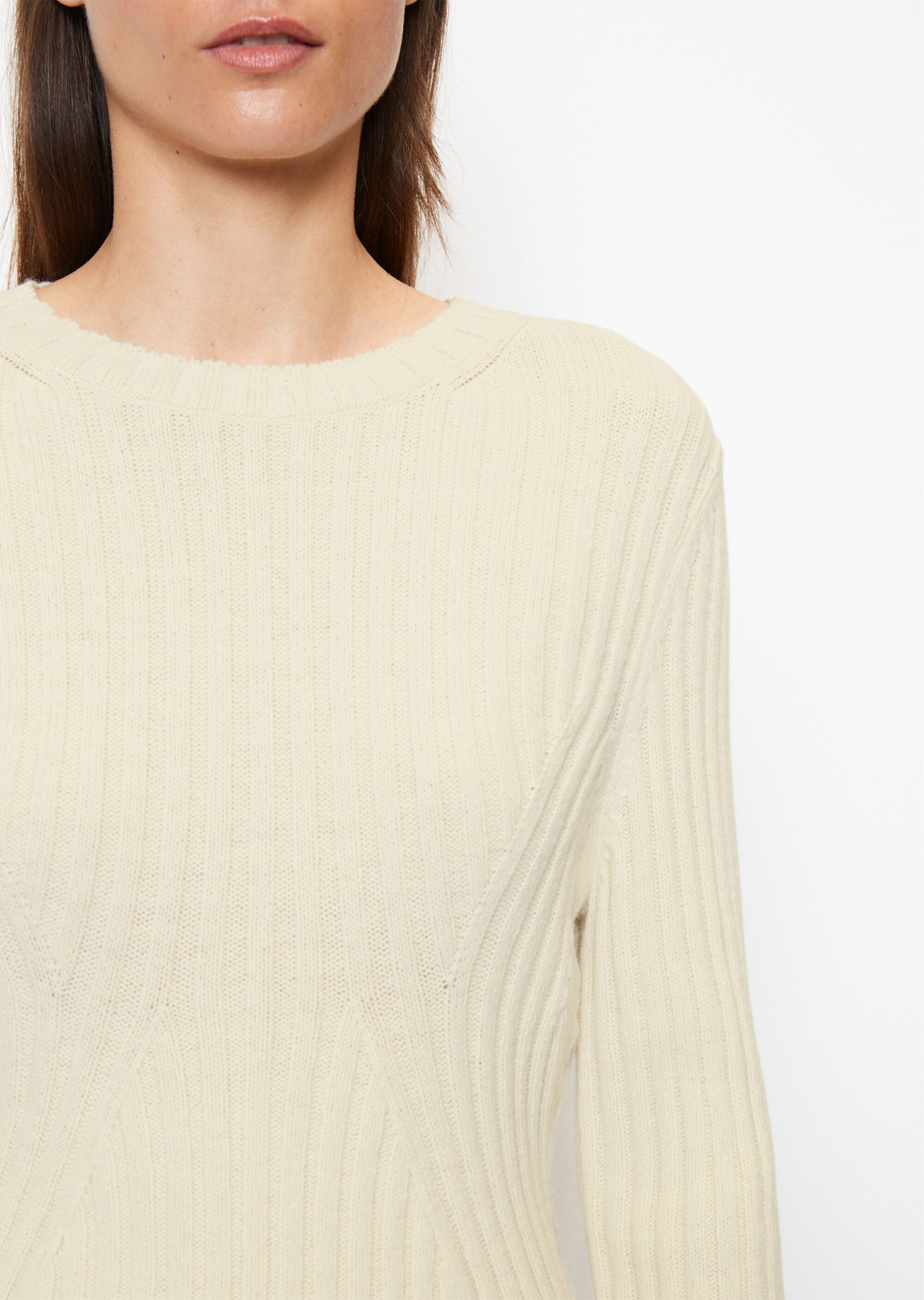 Strickpullover slimmit Fully fashioned Details