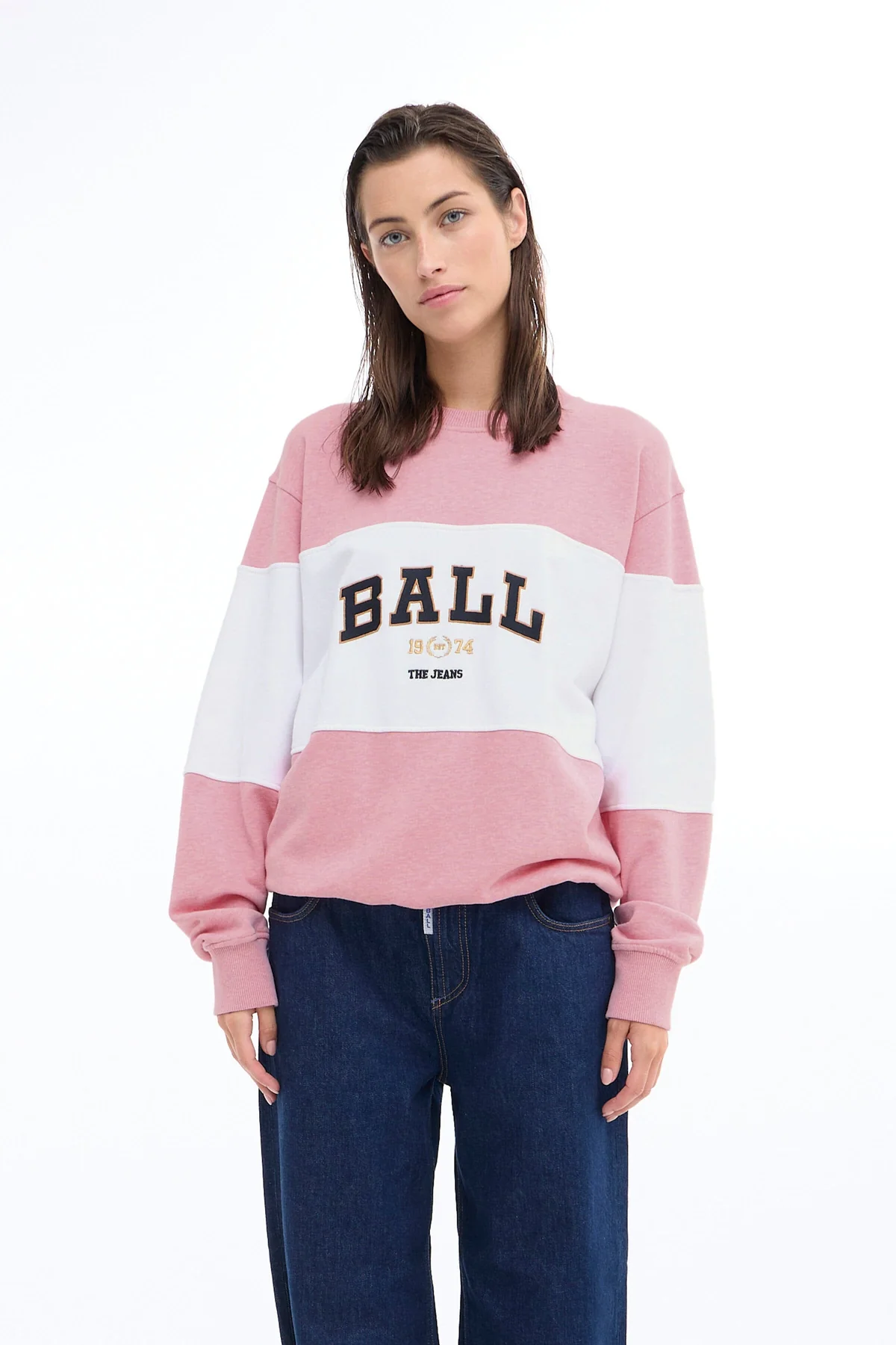 Ball Bamontana Sweatshirt 1621261 azalea pink melange