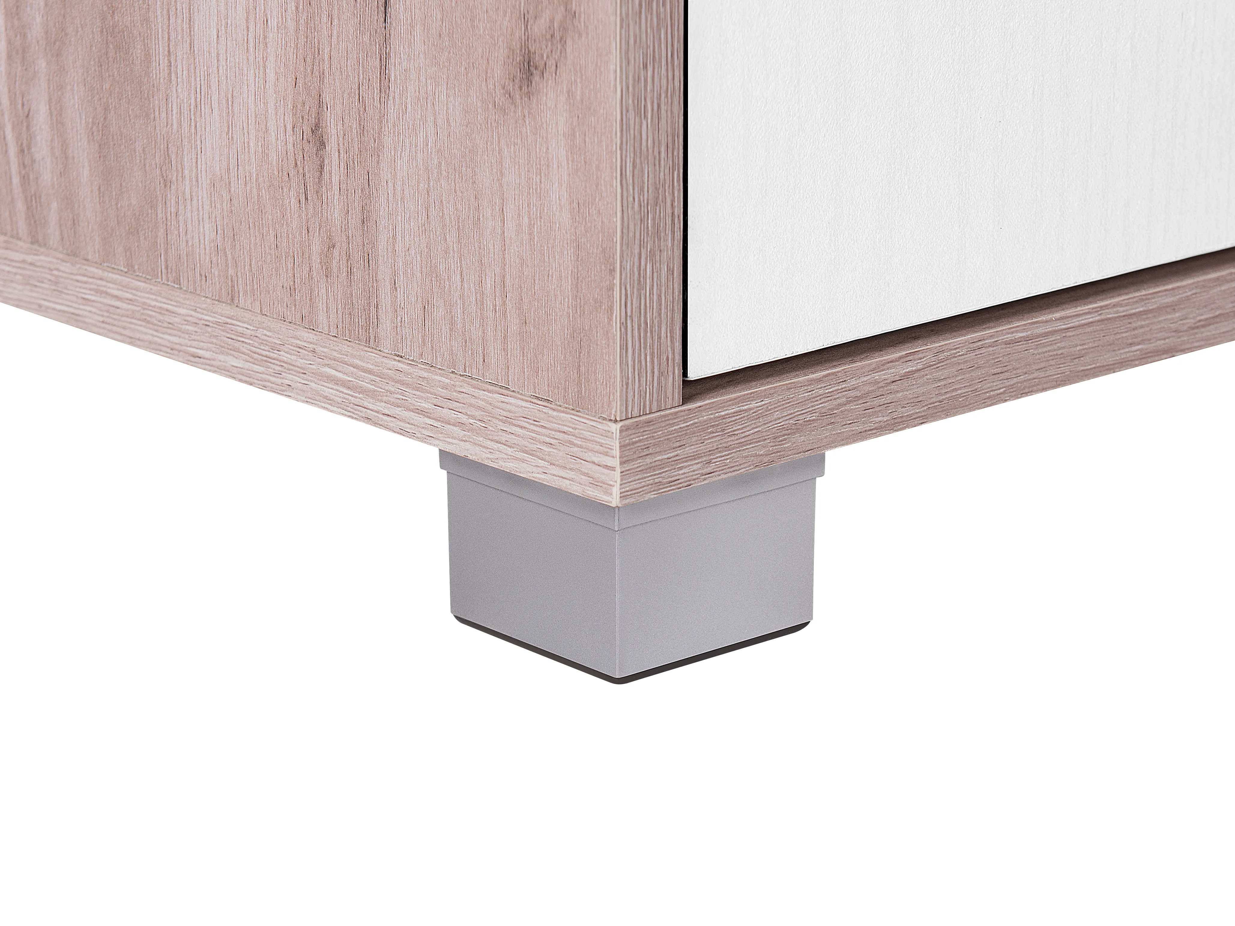 TV-meubel LINCOLN Bruin/wit