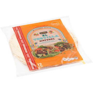 Jumbo XL Tortilla Naturel 12 Stuks