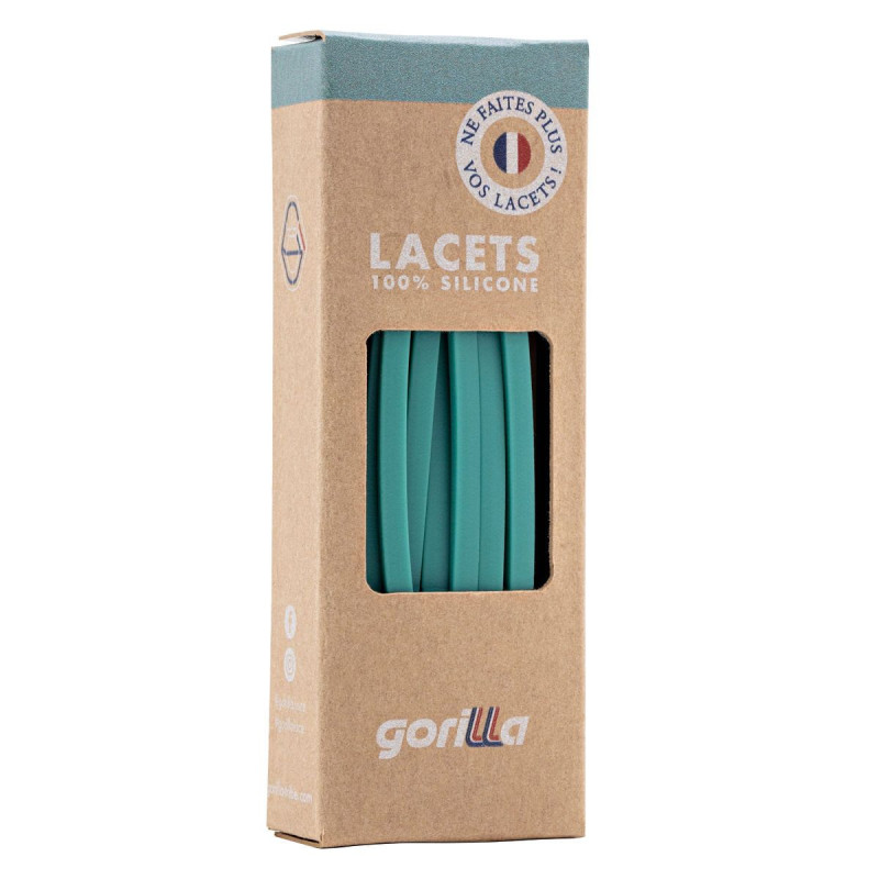 Gorilla Gorilla Lacets Fins Menthe