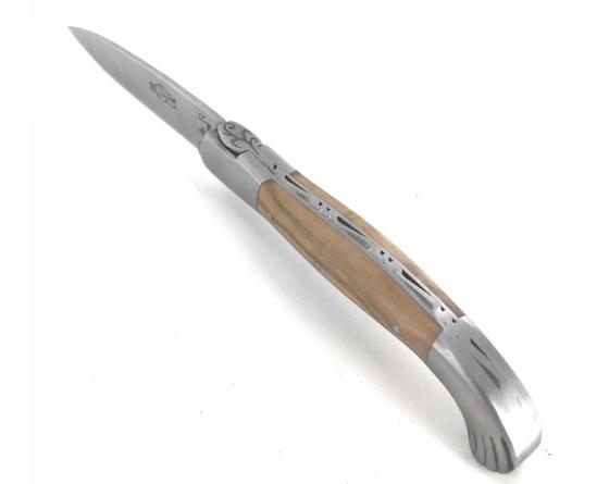 Le Voyageur - Olivier - 2 mitres Couteau de Poche par Thiers-Issard