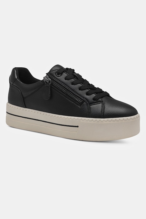 Plateau-Sneaker, Jana Softline, vegan, Lederoptik, Weite H