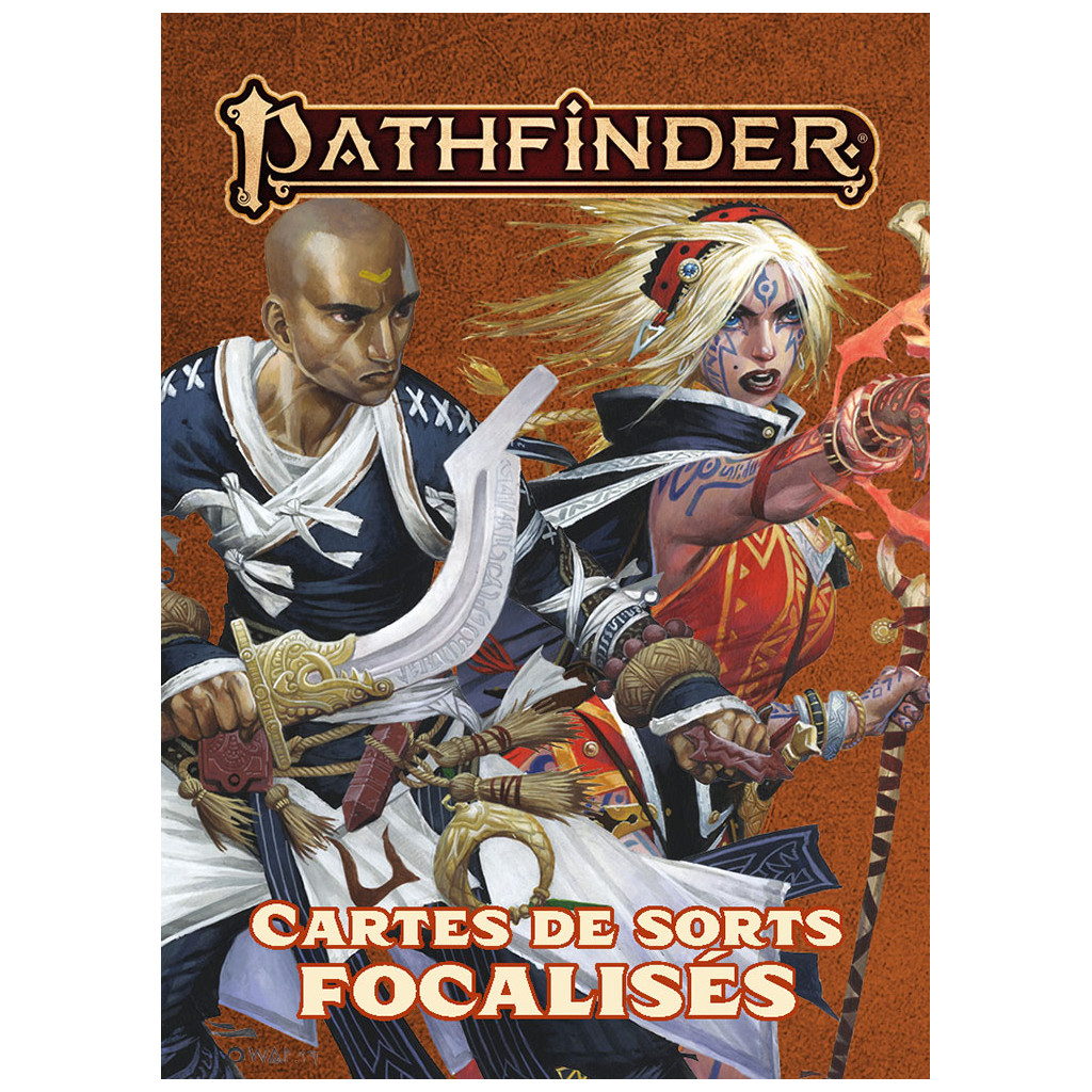 Pathfinder 2 - Cartes de Sorts Focalisés