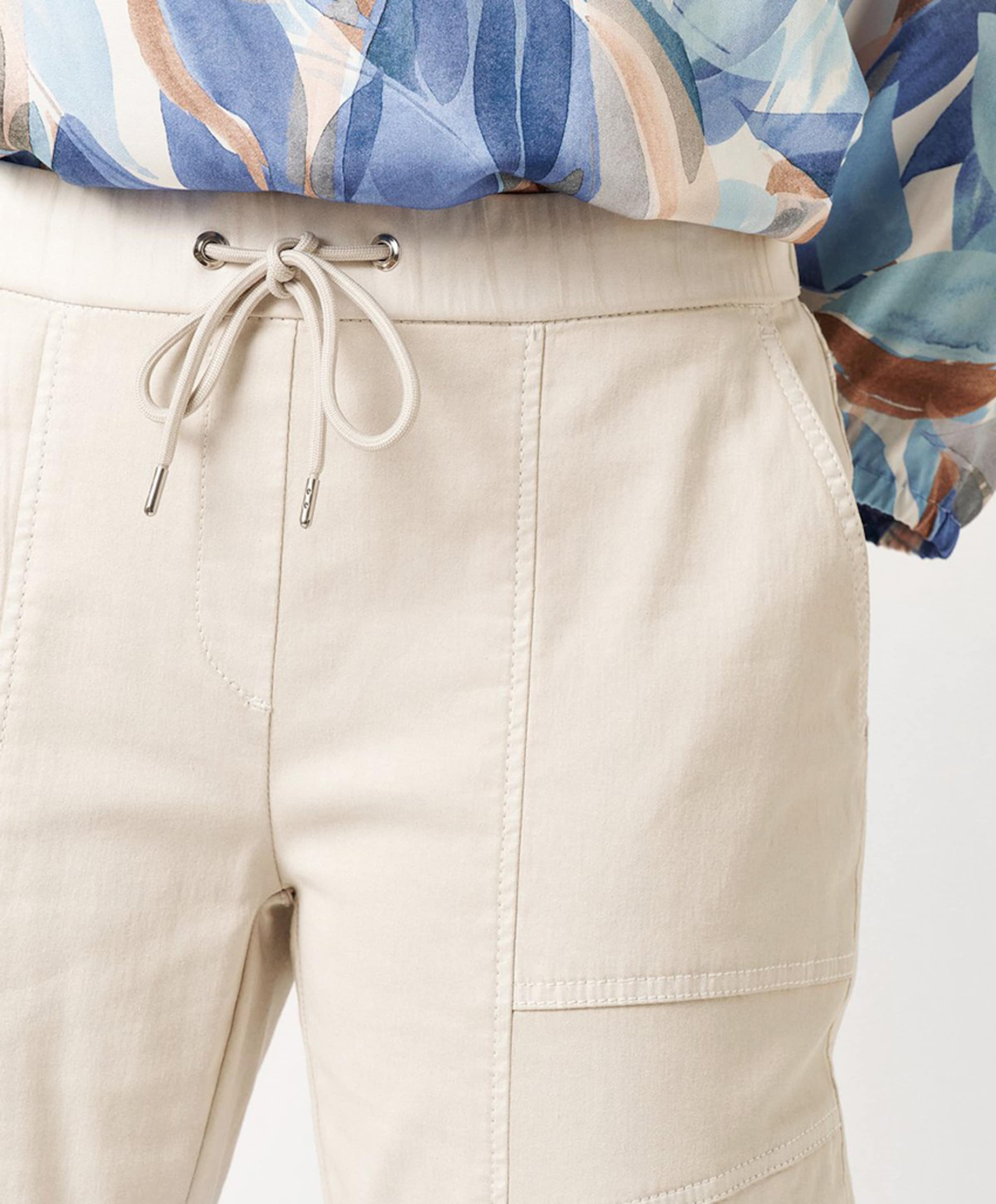 Toni Sue Cargo 7/8 dames broek beige